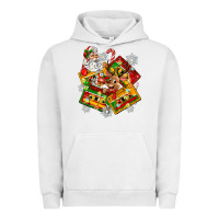 Pigment Lunar Rock christmas cassette tapes Urban Hoodie - Zillion Design Studio