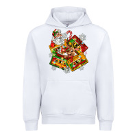 White christmas cassette tapes Urban Hoodie - Zillion Design Studio