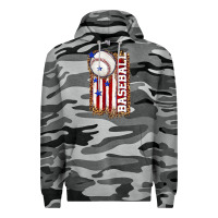 Slate Camo baseball american flag Premium Hoodie - texasbilliewilder