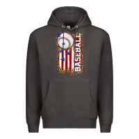 Smoke baseball american flag Premium Hoodie - texasbilliewilder