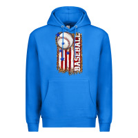 True Royal baseball american flag Premium Hoodie - texasbilliewilder