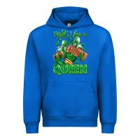 Cobalt green ribbon liver cancer afro girl sneakers Urban Hoodie - RanaPortraitStore