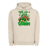 Pigment French Oak green ribbon liver cancer afro girl sneakers Urban Hoodie - RanaPortraitStore