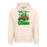 Sandshell green ribbon liver cancer afro girl sneakers Urban Hoodie - RanaPortraitStore