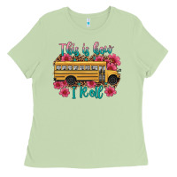 Matcha this is how i roll school bus Ladies Tee - Artiststas