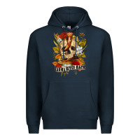 Navy karma bites back Premium Hoodie - RanaPortraitStore