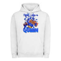 Pigment Lunar Rock fight like a queen navy blue colon cancer afro gir Urban Hoodie - RanaPortraitStore
