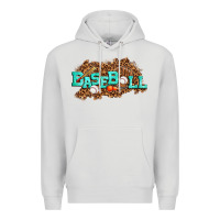 Dove Grey baseball Premium Hoodie - texasbilliewilder