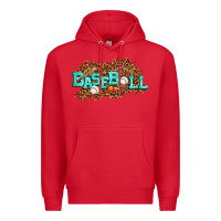 Red baseball Premium Hoodie - texasbilliewilder