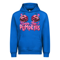 Cobalt save the pumpkins breast cancer Urban Hoodie - RanaPortraitStore