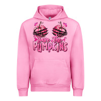Fuchsia Pink save the pumpkins breast cancer Urban Hoodie - RanaPortraitStore