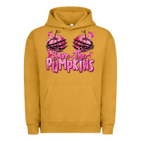 Pigment Peanut Butter save the pumpkins breast cancer Urban Hoodie - RanaPortraitStore