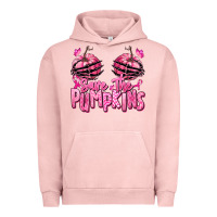 Pigment Salmon save the pumpkins breast cancer Urban Hoodie - RanaPortraitStore