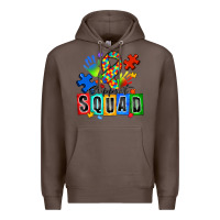 Coffee support squad autism Premium Hoodie - Zillion Design Studio