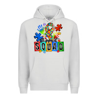 Dove Grey support squad autism Premium Hoodie - Zillion Design Studio