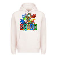 Pale Pink support squad autism Premium Hoodie - Zillion Design Studio