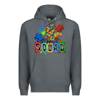 Rock support squad autism Premium Hoodie - Zillion Design Studio