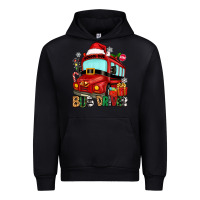 Black christmas bus driver Urban Hoodie - Zillion Design Studio