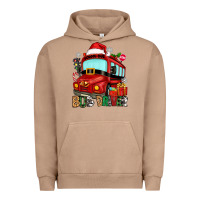 Pigment Burro christmas bus driver Urban Hoodie - Zillion Design Studio