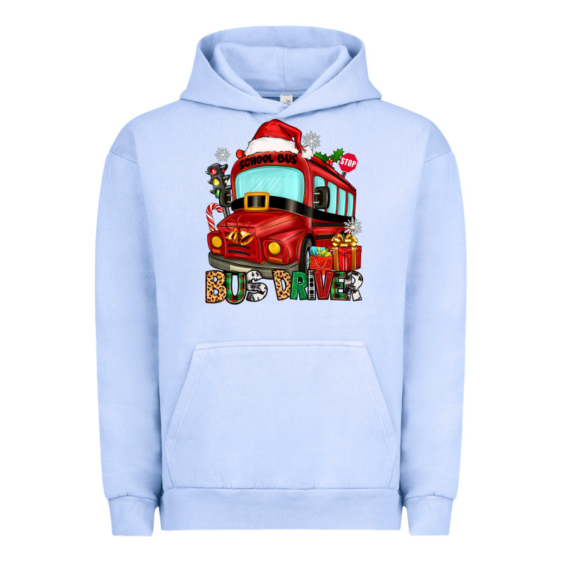 Christmas Bus Driver Urban Hoodie by Zillion Design Studio | Teevron