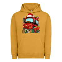 Pigment Peanut Butter christmas bus driver Urban Hoodie - Zillion Design Studio