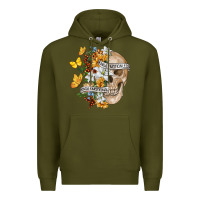 Army Green Kinda Emotional Kinda Emotionless Premium Hoodie - RanaPortraitStore