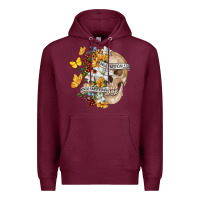 Burgundy Kinda Emotional Kinda Emotionless Premium Hoodie - RanaPortraitStore