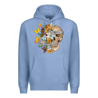 Colony Blue Kinda Emotional Kinda Emotionless Premium Hoodie - RanaPortraitStore