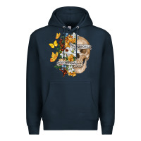 Navy Kinda Emotional Kinda Emotionless Premium Hoodie - RanaPortraitStore