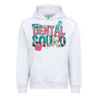 White dental squad with cowhide Urban Hoodie - texasbilliewilder