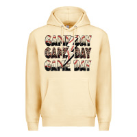 Pina Colada game day game day baseball lightning bolt Premium Hoodie - Zillion Design Studio