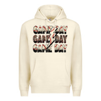 Sandshell game day game day baseball lightning bolt Premium Hoodie - Zillion Design Studio