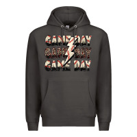 Smoke game day game day baseball lightning bolt Premium Hoodie - Zillion Design Studio