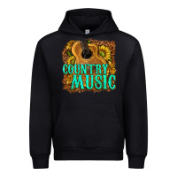 Black country music western Urban Hoodie - texasbilliewilder