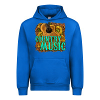 Cobalt country music western Urban Hoodie - texasbilliewilder