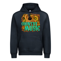 Navy country music western Urban Hoodie - texasbilliewilder