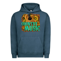 Pigment Midnight Navy country music western Urban Hoodie - texasbilliewilder