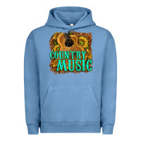 Pigment Pebble Blue country music western Urban Hoodie - texasbilliewilder