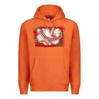 Carrot baseball background Premium Hoodie - texasbilliewilder