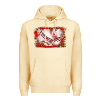 Pina Colada baseball background Premium Hoodie - texasbilliewilder