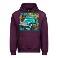 Mauve Wine country roads take me home western Urban Hoodie - texasbilliewilder