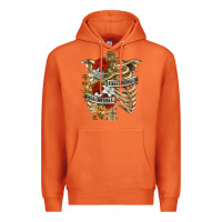 Carrot Kinda Emotionless Kinda Emotional Skeleton Premium Hoodie - RanaPortraitStore