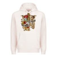 Pale Pink Kinda Emotionless Kinda Emotional Skeleton Premium Hoodie - RanaPortraitStore