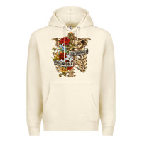 Sandshell Kinda Emotionless Kinda Emotional Skeleton Premium Hoodie - RanaPortraitStore