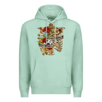 Seafoam Kinda Emotionless Kinda Emotional Skeleton Premium Hoodie - RanaPortraitStore