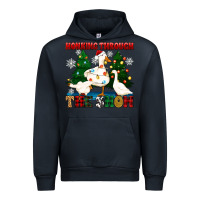 Navy honking through the snow Urban Hoodie - Zillion Design Studio