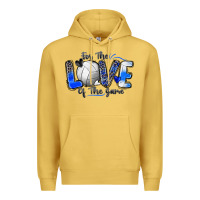 Antique Gold for the love of the game volleyball Premium Hoodie - Zillion Design Studio