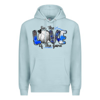 Blue Mist for the love of the game volleyball Premium Hoodie - Zillion Design Studio