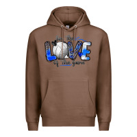 Chestnut for the love of the game volleyball Premium Hoodie - Zillion Design Studio