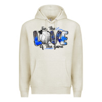 Oatmeal Heather for the love of the game volleyball Premium Hoodie - Zillion Design Studio